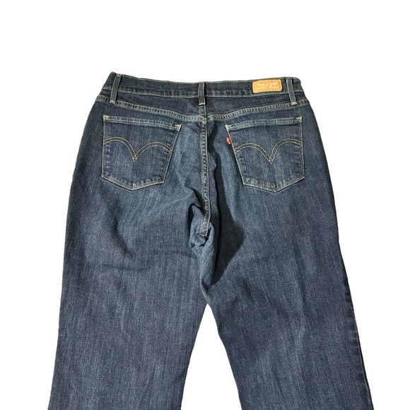 Levi's 515 Bootcut Denim Jeans Women’s Size 12 Medium Wash Mid Rise Stretch - Picture 7 of 12